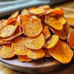 Air Fryer Sweet Potato Chips