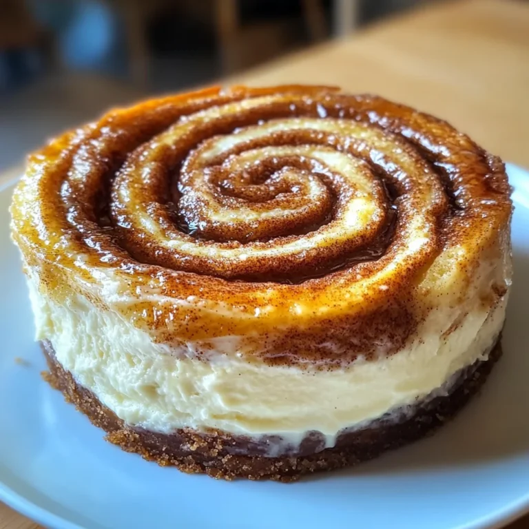 Cinnamon Roll Honeybun Cheesecake