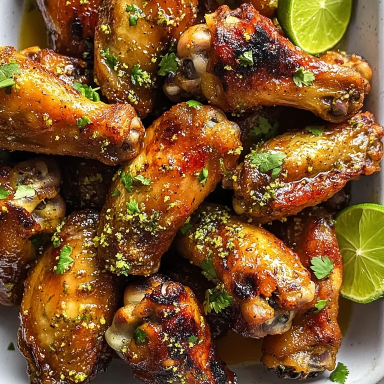 Coconut-Lime Chicken Wings