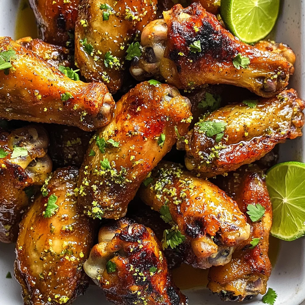 Coconut-Lime Chicken Wings