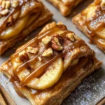 Vegan Caramel Apple Pastries