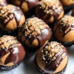 Chickpea Gingerbread Buckeyes
