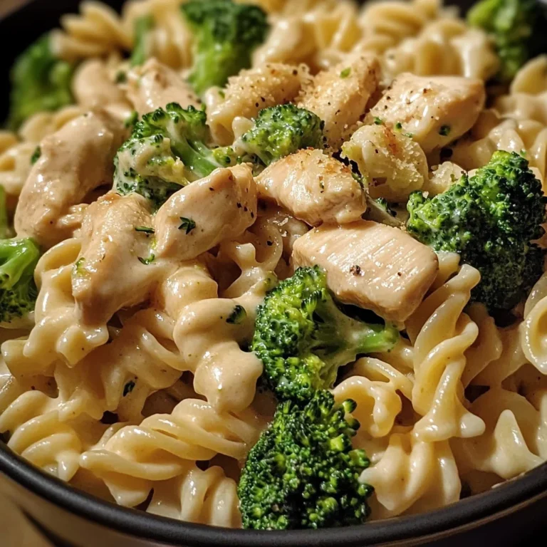 Creamy Chicken & Broccoli Pasta