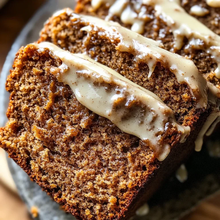 Gingerbread-Tahini Banana Bread