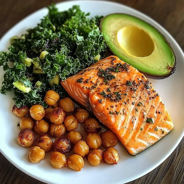 Roasted Chickpea & Salmon Power Plate